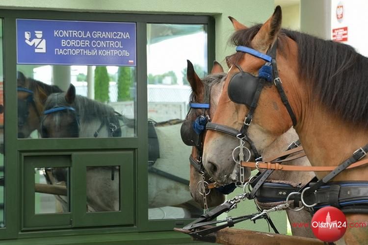 Niecodzienna odprawa graniczna w Bezledach