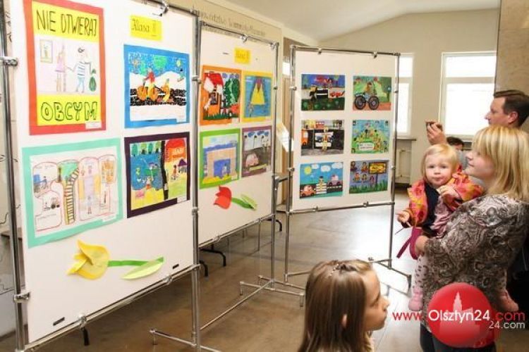 Znamy zwycięzców powiatowego etapu konkursu plastycznego Dbam o swoje bezpieczeństwo