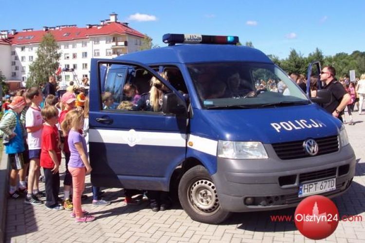 Dzień sportu z policjantami