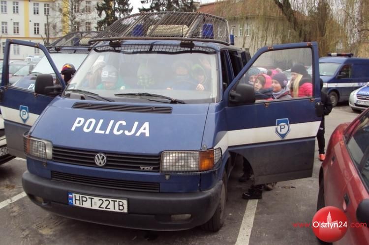 Kolejna wizyta uczniów w olsztyńskiej komendzie