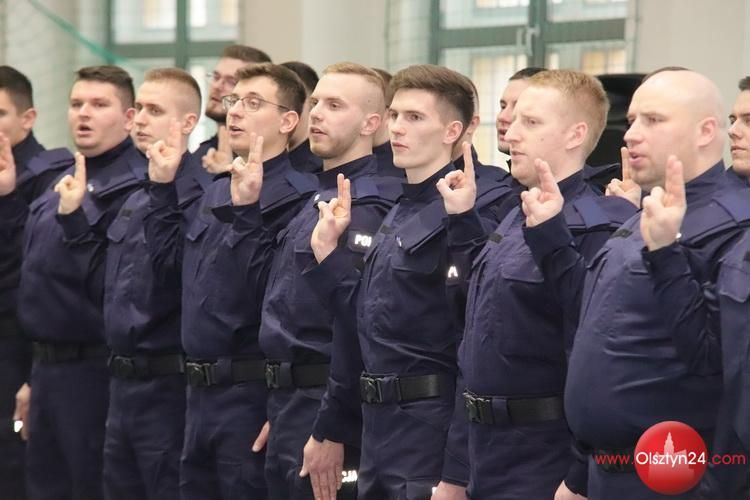 Nowi policjanci złożyli ślubowanie