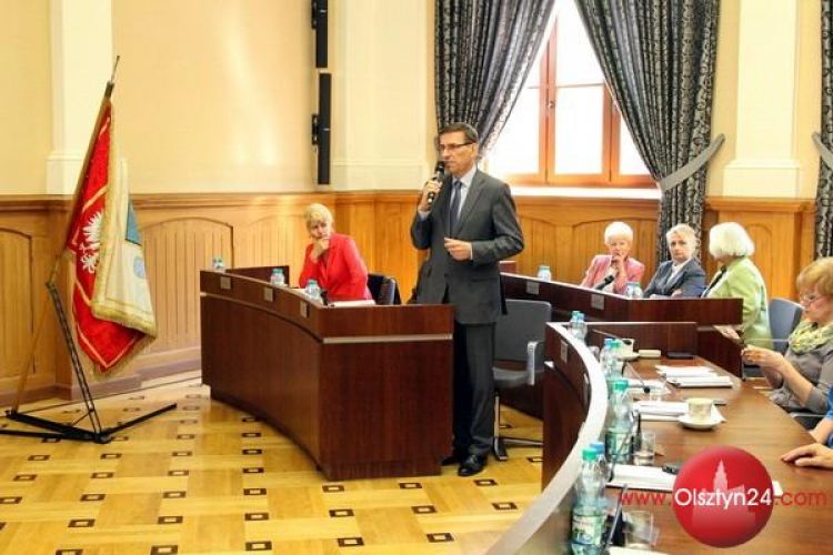 Absolutoryjna sesja w Olsztynie