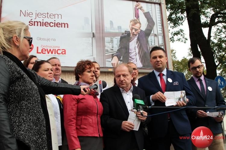 Zjednoczona Lewica prezentuje swój program wyborczy. Dzisiaj pierwszy blok.