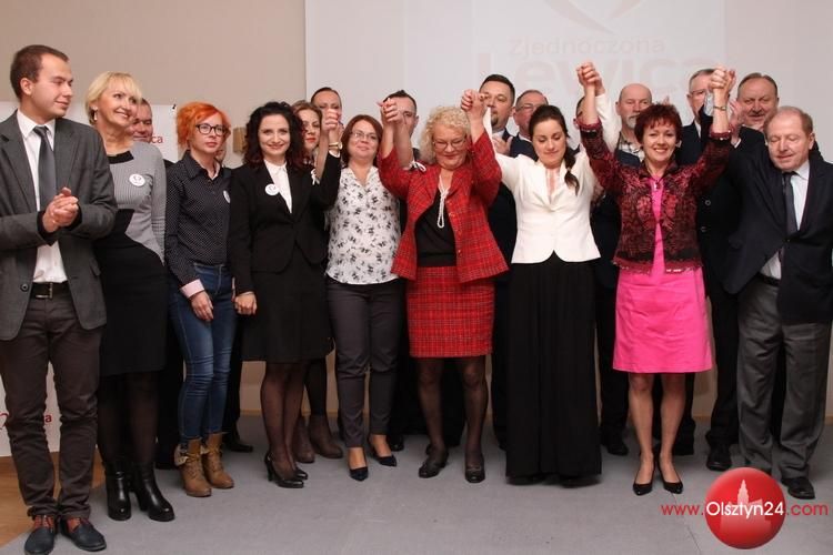 Kandydaci Zjednoczonej Lewicy zaprezentowali się podczas konwencji wyborczej