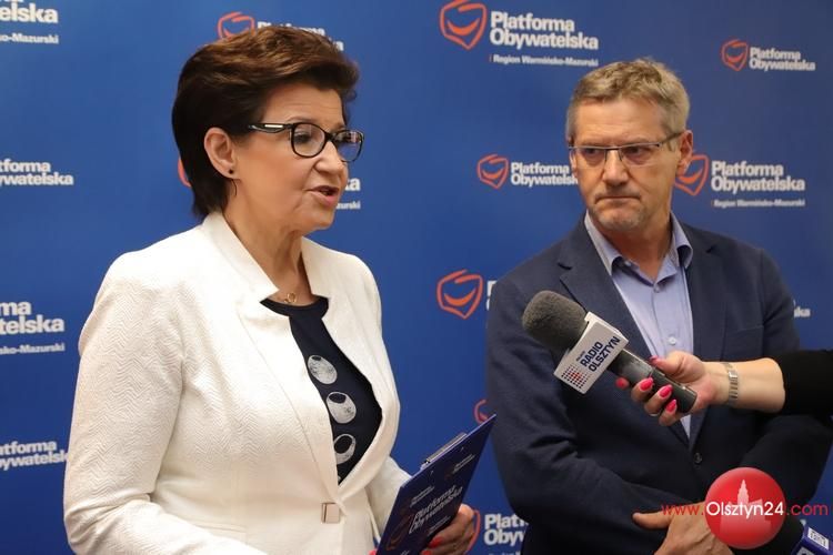O sytuacji w oświacie i „parasolu ochronnym” nad spółką GetBack na konferencji prasowej posłów PO