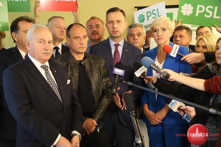 Konferencję wyborczą w Olsztynie zorganizowały PSL-Koalicja Polska