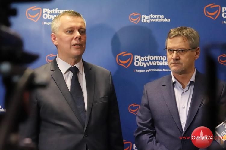 Tomasz Siemoniak zabiega o głosy członków PO z Warmii i Mazur