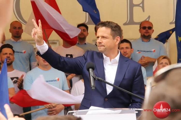 Rafał Trzaskowski spotkał się z mieszkańcami Olsztyna