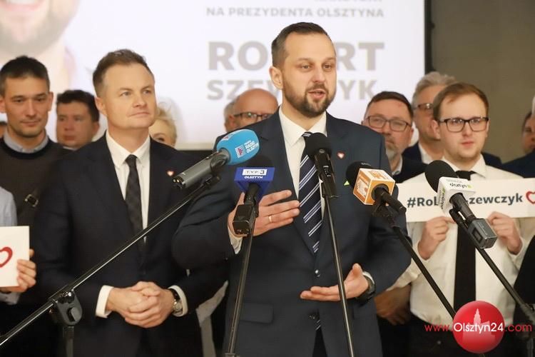 Robert Szewczyk kandydatem Koalicji Obywatelskiej na prezydenta Olsztyna