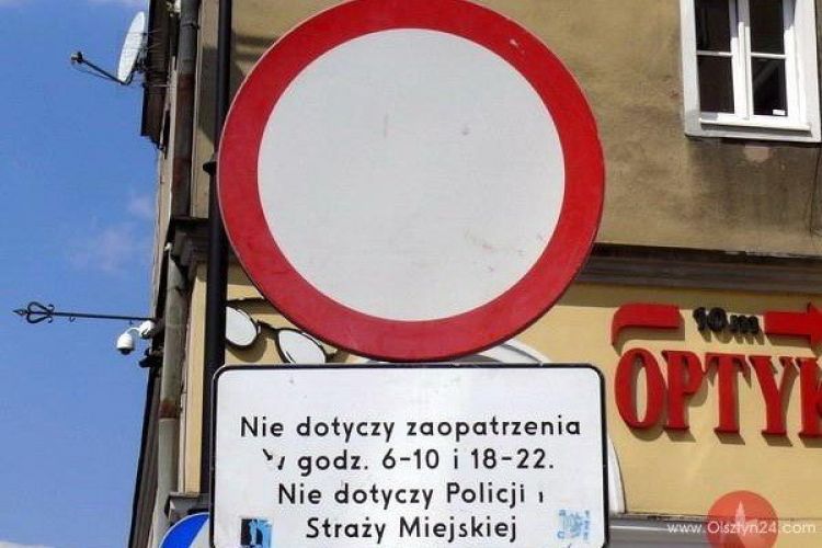 Stare Miasto przez tydzień niedostępne dla samochodów