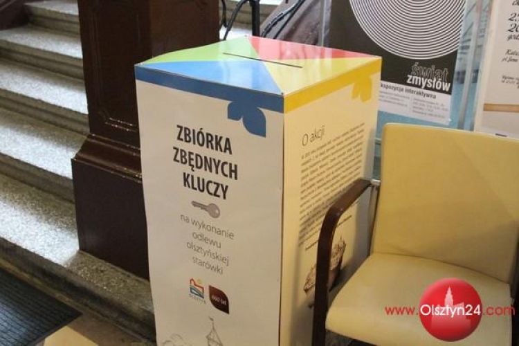 Trwa zbiórka kluczy na jubileuszową makietę olsztyńskiej starówki