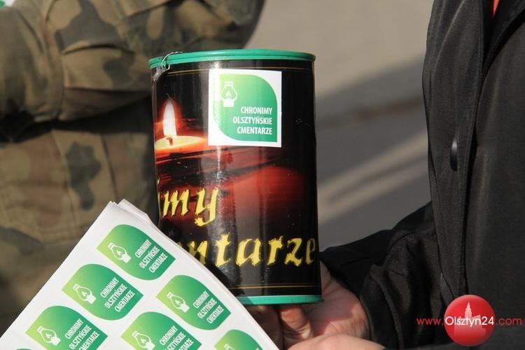 Odwiedzający olsztyńskie nekropolie byli bardzo szczodrzy. Kolejna rekordowa kwesta