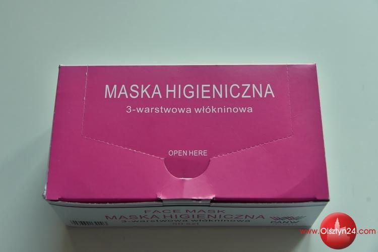 Sprzęt i materiały higieniczne docierają do Olsztyna 