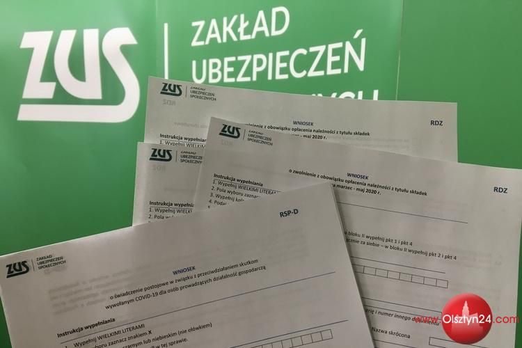 Do warmińsko-mazurskiego ZUS wpłynęło prawie 32 tys. wniosków w ramach tzw. tarczy antykryzysowej