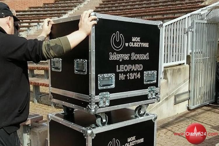 Nowy sprzęt nagłaśniający dla MOK już w Olsztynie. Testowanie 14 maja