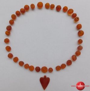 Bursztynowy naszyjnik na budowie węzła Ełk Wschód 