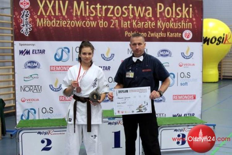 Aleksandra znowu na podium
