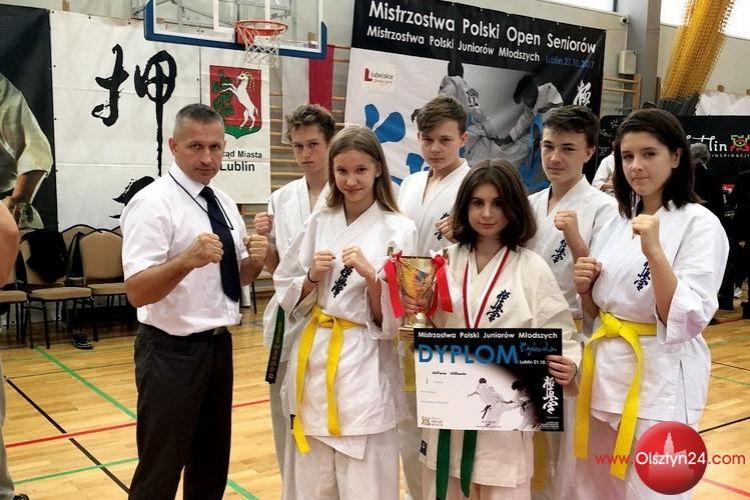 Wiktoria Witkowicz Mistrzynią Polski juniorek młodszych w Kata