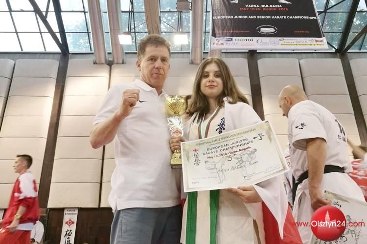 Wiktoria Witkowicz brązową medalistką Mistrzostw Europy w Karate Kyokushin