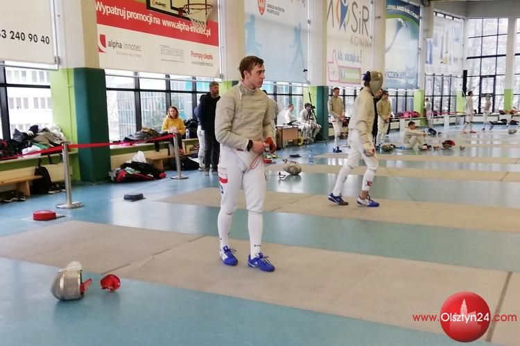 Czarek Białecki na podium Pucharu Polski Seniorów w szabli
