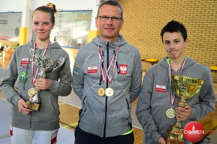 Dwa medale dla „Hajduczka” na Mistrzostwach Polski Młodzików w szabli