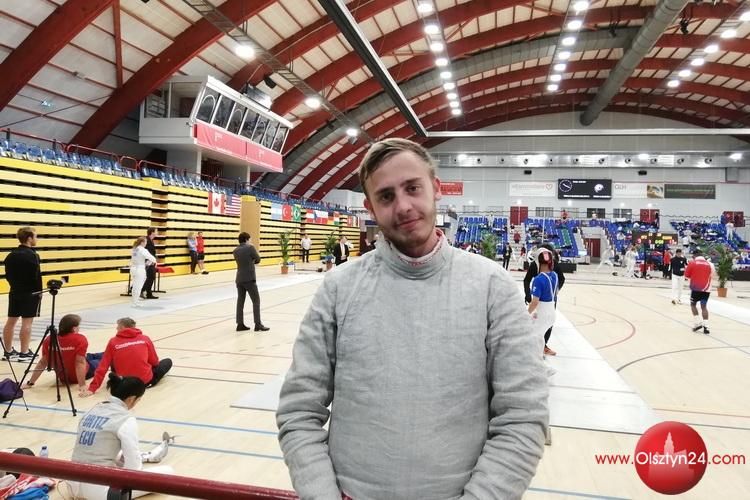 Czarek Białecki siódmy na zawodach Pucharu Świata  seniorów w szabli