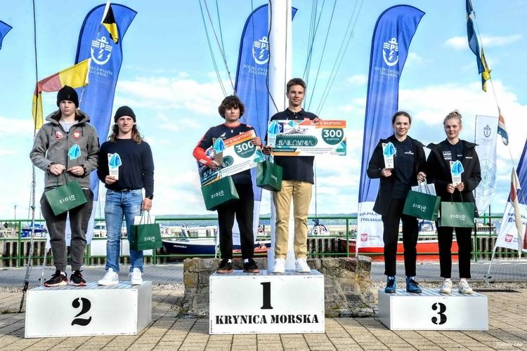 Puchar Polskiego Związku Żeglarskiego - zawodniczki z Olsztyna na podium