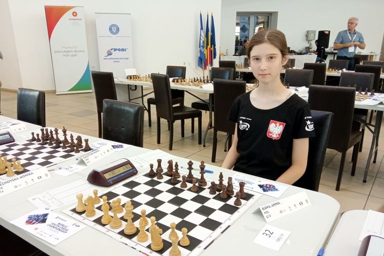 Anna Kawa jedyną reprezentantką Warmii i Mazur na Mistrzostwach Świata Juniorów w Szachach