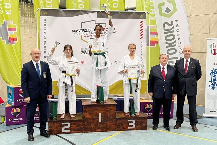 Złoty medal olsztynianki w Mistrzostwach Polski Juniorów Karate Kyokushin