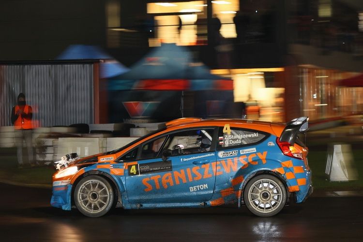 Załoga Staniszewski/Duda na czwartym miejscu drugiej edycji Tor Modlin Rally Show