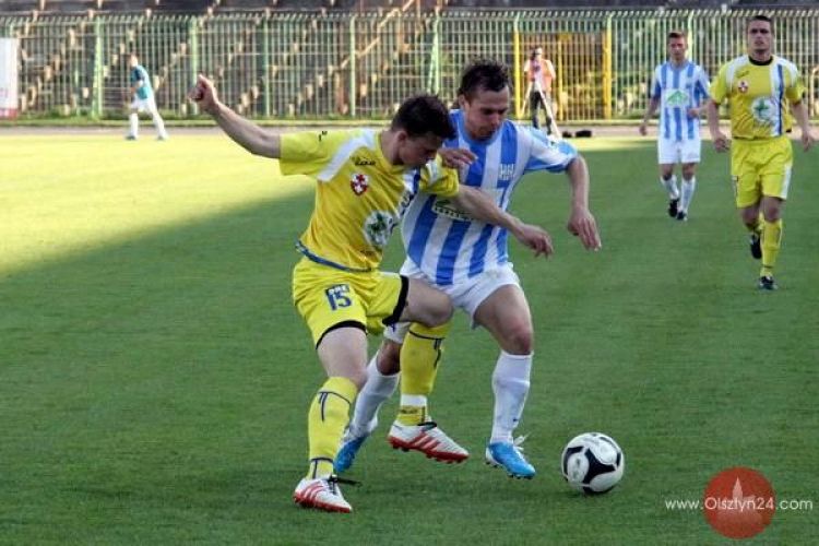 Olimpia Elbląg przeżyła szok w Olsztynie!