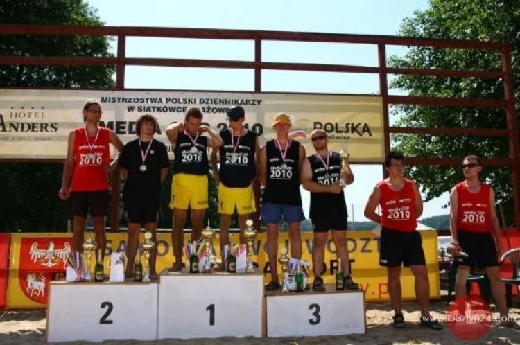 MP dziennikarzy w siatkówce plażowej rozstrzygnięte