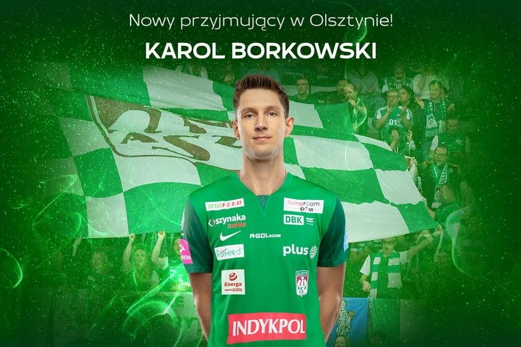 Karol Borkowski nowym przyjmującym Indykpolu AZS Olsztyn!