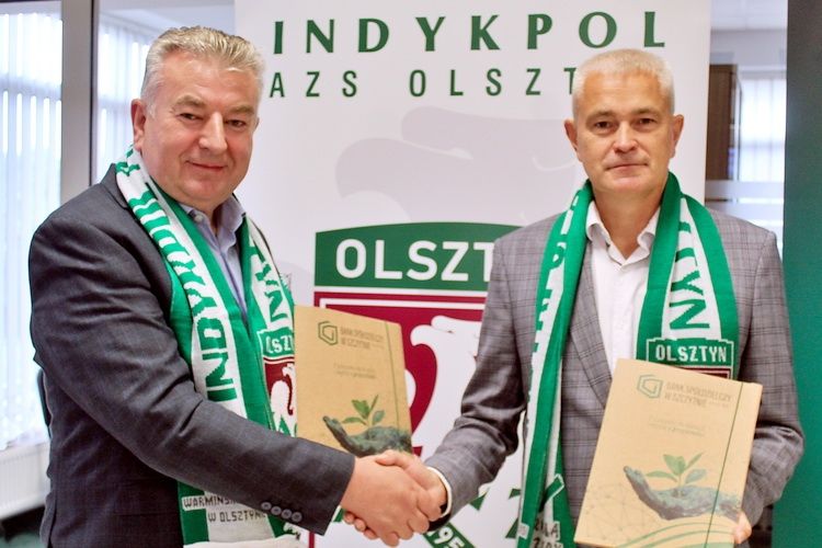 Bank Spółdzielczy w Szczytnie nowym sponsorem Indykpolu AZS Olsztyn