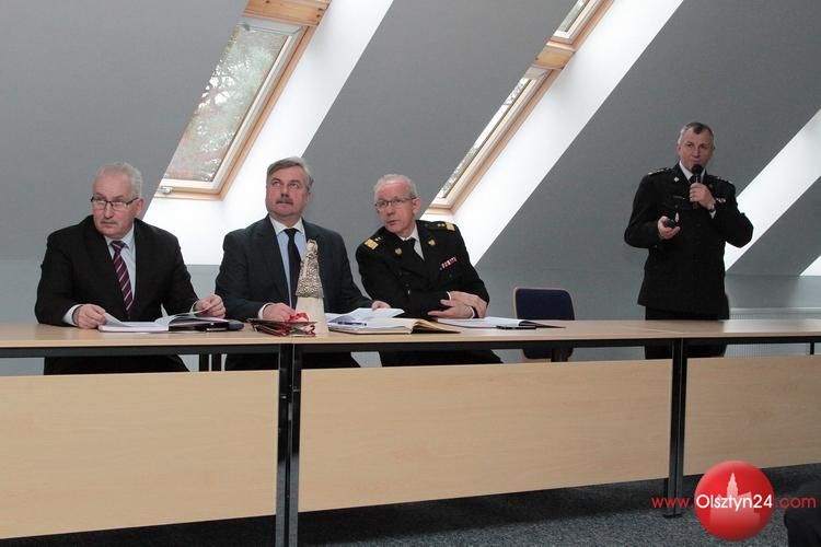 Strażacy z Warmii i Mazur złożyli sprawozdanie ze swojej działalności 