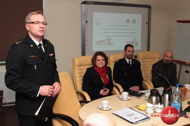 Strażacy z miasta i powiatu złożyli sprawozdanie z ubiegłorocznej działalności