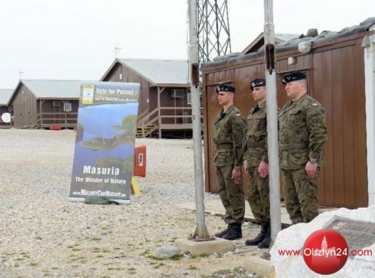 Pilnują pokoju na Bałkanach i... promują Mazury!