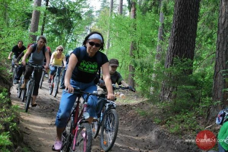 Rowerami do Olsztynka 
