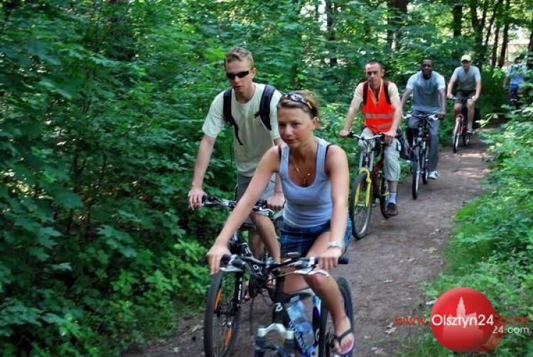 Rowerzyści na bosaka