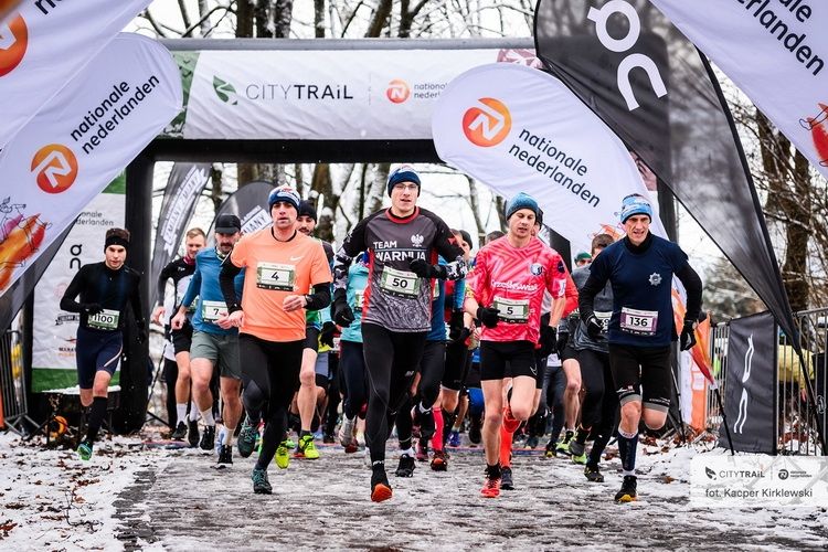 CITY TRAIL Olsztyn: pierwszy śnieg tej jesieni