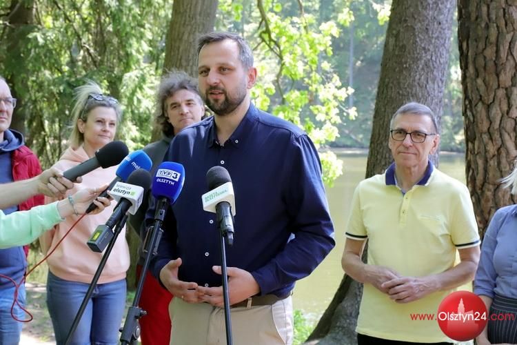 Pomost pływający dla kajaków powstał na Łynie