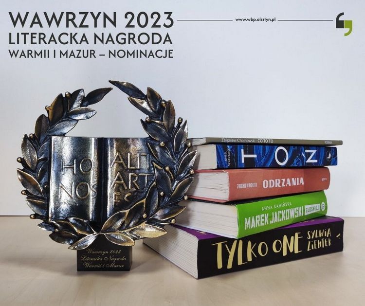Znamy nominowanych do „Wawrzynu” – Literackiej Nagrody Warmii i Mazur