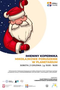 Mikołajkowe poruszenie w Planetarium - Imieniny Kopernika już w sobotę