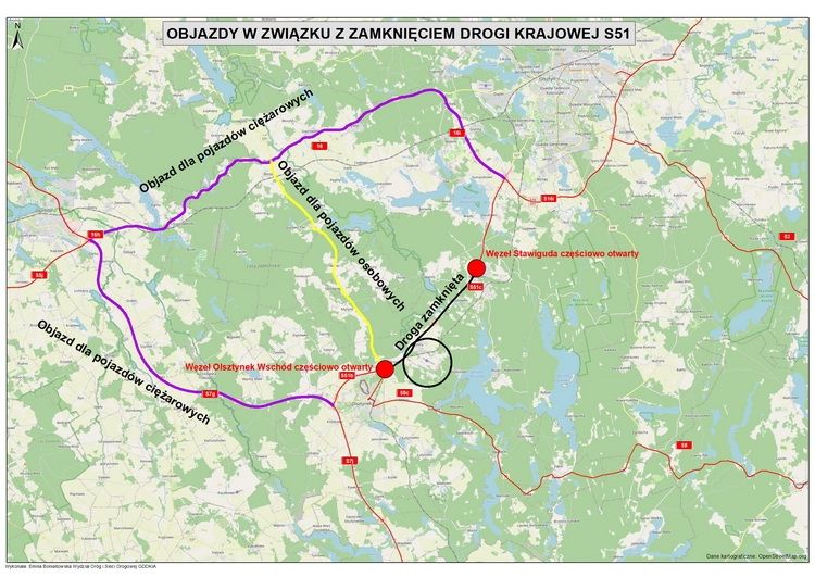 W Gryźlinach znaleziono niewybuchy. Będzie ewakuacja mieszkańców i zamknięcie S51