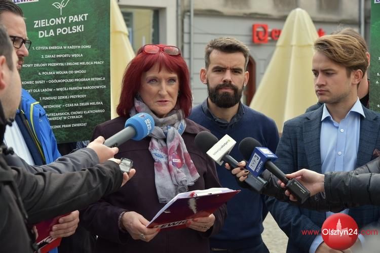 Kandydaci Lewicy w wyborach do parlamentu zaprezentowali założenia Zielonego Paktu dla Polski