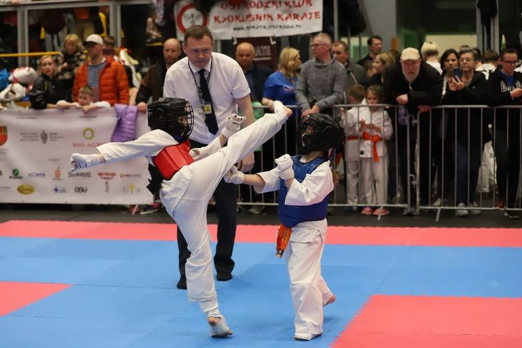 Prawie 40 medali zdobyli olsztyńscy karatecy w Ostródzie 